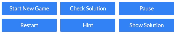 Buttons below the Sudoku grid